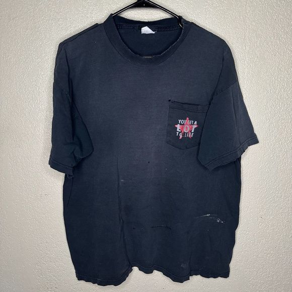 American Vintage Marlboro Distressed T Shirt XL - Picture 2 of 5